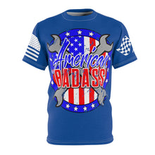 Load image into Gallery viewer, American Badass Blue Unisex Tee