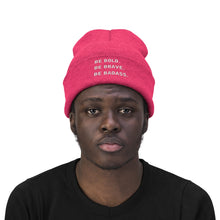 Load image into Gallery viewer, Knit Statement Beanie