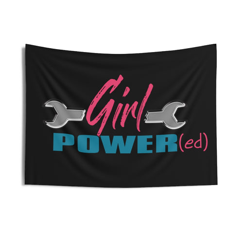 Girl Power(ed) Garage Flag
