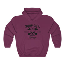 Load image into Gallery viewer, Unisex Heavy Blend™ Shop Girl Hooded Sweatshirt