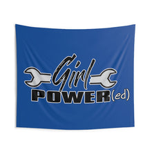 Load image into Gallery viewer, Blue Girl POWER(ed) Garage Flag