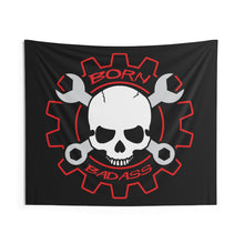 Load image into Gallery viewer, Born Badass Garage Flag