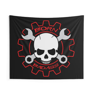 Born Badass Garage Flag