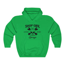 Load image into Gallery viewer, Unisex Heavy Blend™ Shop Girl Hooded Sweatshirt