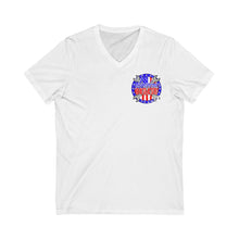 Load image into Gallery viewer, American Badass Unisex V-Neck Tee