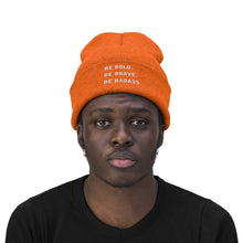 Load image into Gallery viewer, Knit Statement Beanie