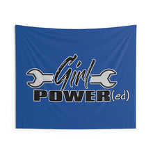 Load image into Gallery viewer, Blue Girl POWER(ed) Garage Flag